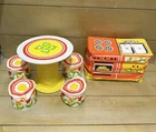 Vintage 1970's Barbie doll Inflatable vinyl furniture Puff 'N Play Zee Toys