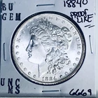 1884 O BU GEM MORGAN SILVER DOLLAR UNC MS+++ U.S. MINT RARE COIN 6669