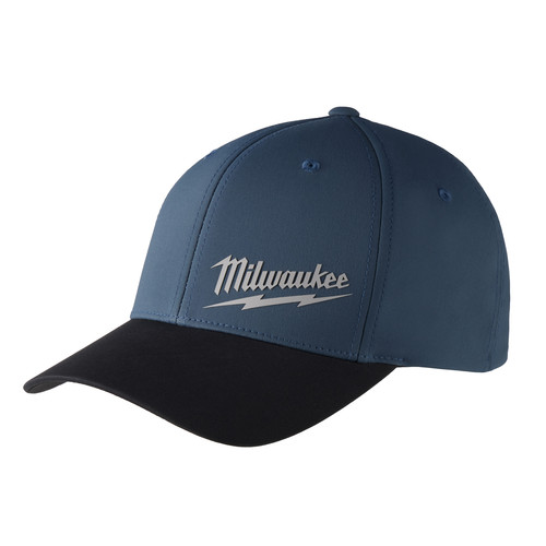Milwaukee 507BL-LXL WORKSKIN Performance Fitted Hat Blue, L/XL