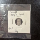 Canada MAPLE LEAF 🍁 - 1 Gram .999 Fine Pure Silver Bullion Mini Art Bar Ingot