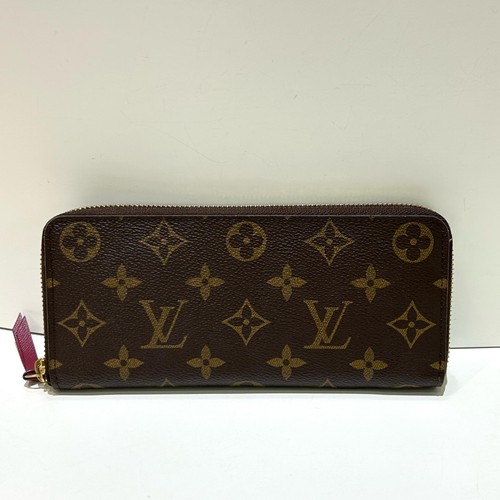 Louis Vuitton Clémence Wallet 'Brown Monogram Canvas' Women#PQAST