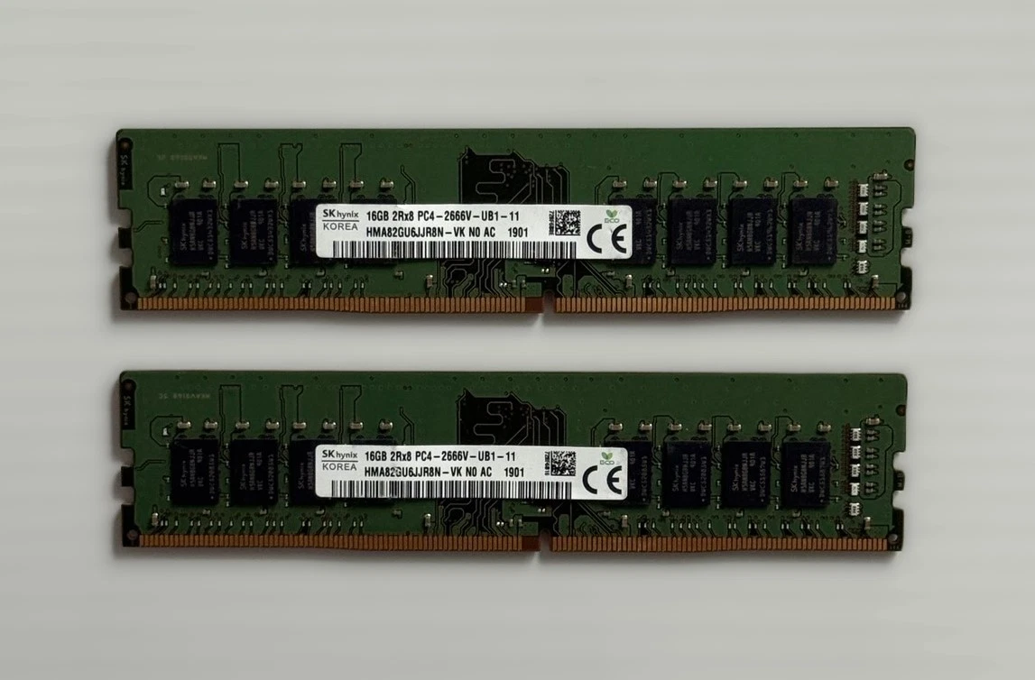 SK hynix Computer PC4-21300 (DDR4-2666) Bus Speed Memory (RAM) for