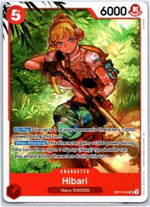 Hibari OP11-010 A Fist of Divine Speed Super Rare Foil