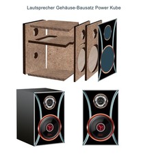 DIY kompletter High End Lautsprecher Bausatz für ein Paar HiFi Regallautsprecher