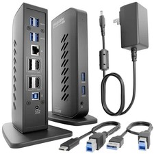 Plugable USB 3.1 Gen 1 Dual 4K Docking Statio...