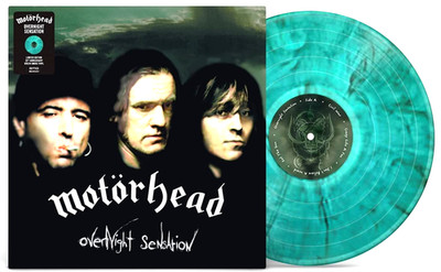 MOTORHEAD Overnight Sensation 25th Anniversary GREEN SMOKE  ViNYL Import Sealed
