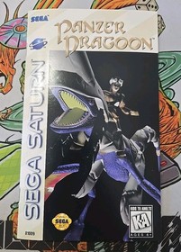 Panzer Dragoon (Sega Saturn, 1995) Authentic CIB Complete w/ Manual + Reg Card 