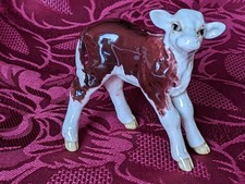 1960 Beswick Hereford Calf Cattle Dad Grandad Mum Gran Friend Birthday Easter