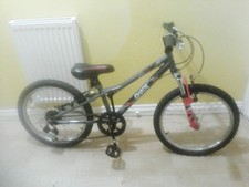 Apollo Chaos Junior Mountain Bike 16 inch Wheel, Age 4 - 7  Years Grey Redditch