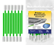 Swab-its® 12-piece Package of Printer and Electronic Cleaning Foam Swabs: