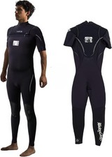 Body Glove VAPOR 2/2mm Chest-Zip Full Body Short-Sleeve Wetsuit - Men's Small