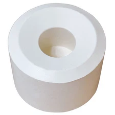 Vaughan Rm24tw Rubber Mallet Tip,2 In Dia,Soft,White