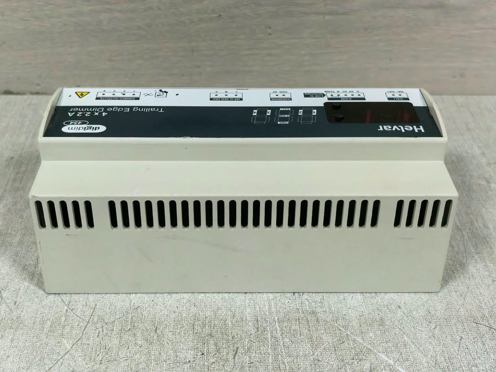HELVAR 454 REV.4 S/W V1.6 HELVAR 454 4x 2.2 A TRAILING EDGE DIMMER REV.4 S/W V1.6 11