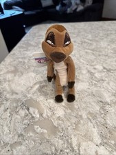 The Disney Store The Lion King Movie Timon Mini Bean Bag Plush Toy B204