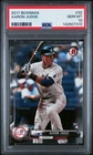 2017 Bowman Aaron Judge #32 Rookie Card PSA 10 GEM MINT