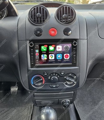 7'' CARPLAY ANDROID15 STEREO RADIO GPS FOR CHEVROLET KALOS 2002 2007-2011 +CAM
