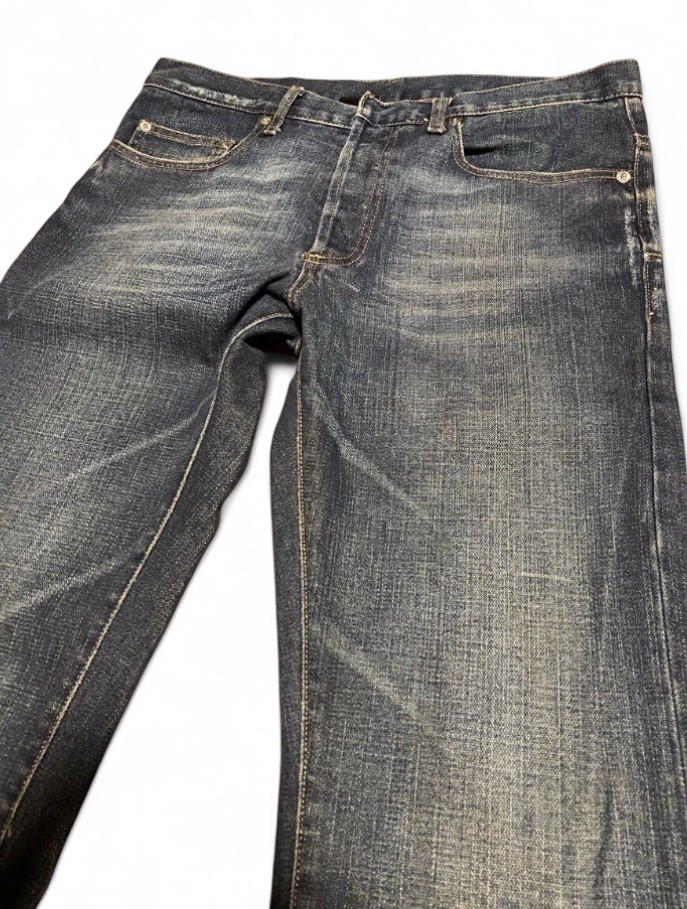 Dior Homme ストレートパンツ 30 Dior Homme 05SS Rust Dyed Denim Jeans Size 30 Unaltered | eBay