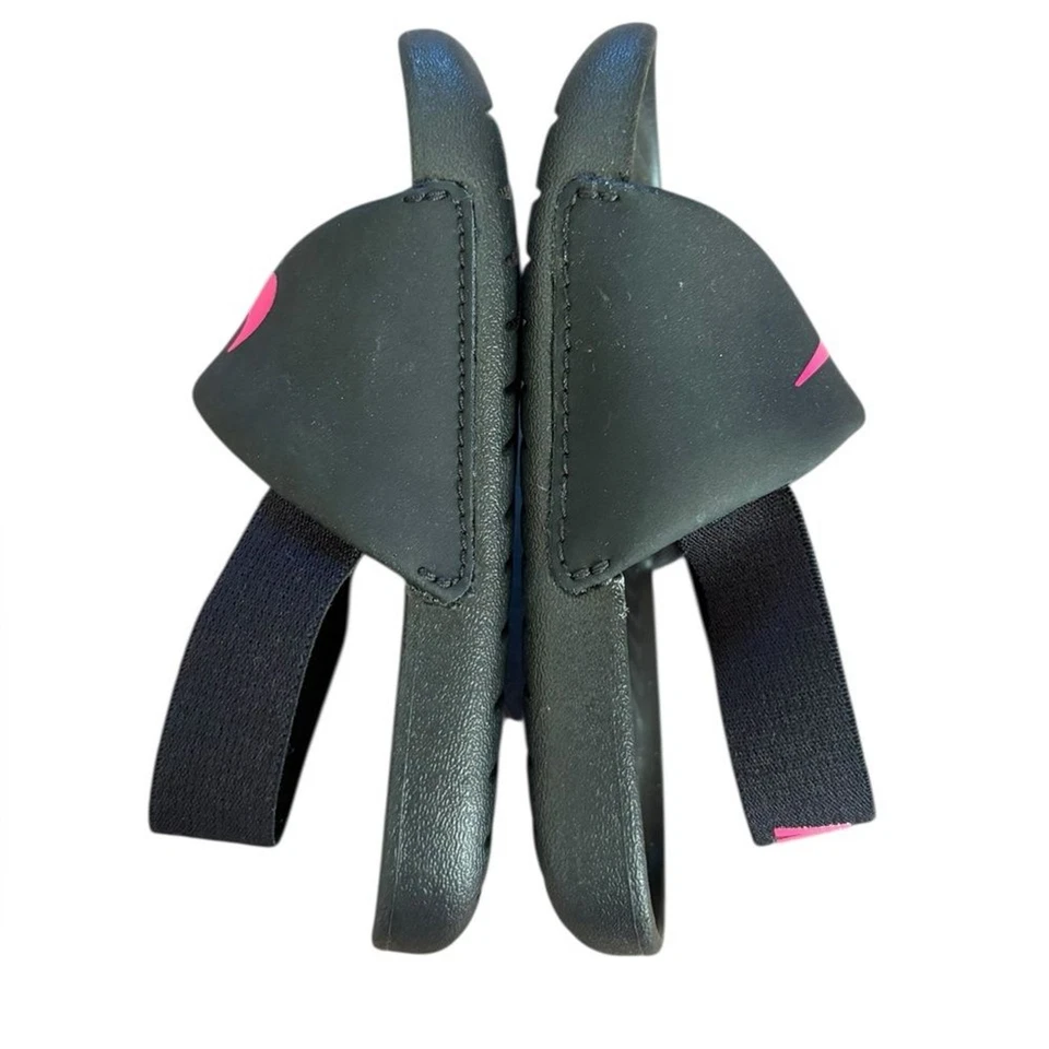Sandalias Nike Kawa Slides negras rosa vivo talla 7 BV1094-008 Foto 4 de 4