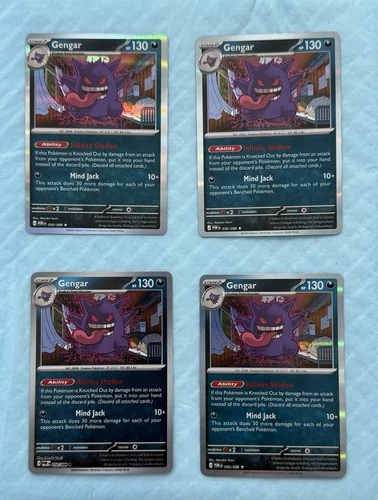 4 Of The TCG Pokemon Perfect Order Gengar 050/088