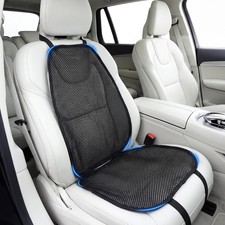 1 Set Cooling Car Seat Cushion Black Cooling Car Seat Cover Summer 3D Air Mesh