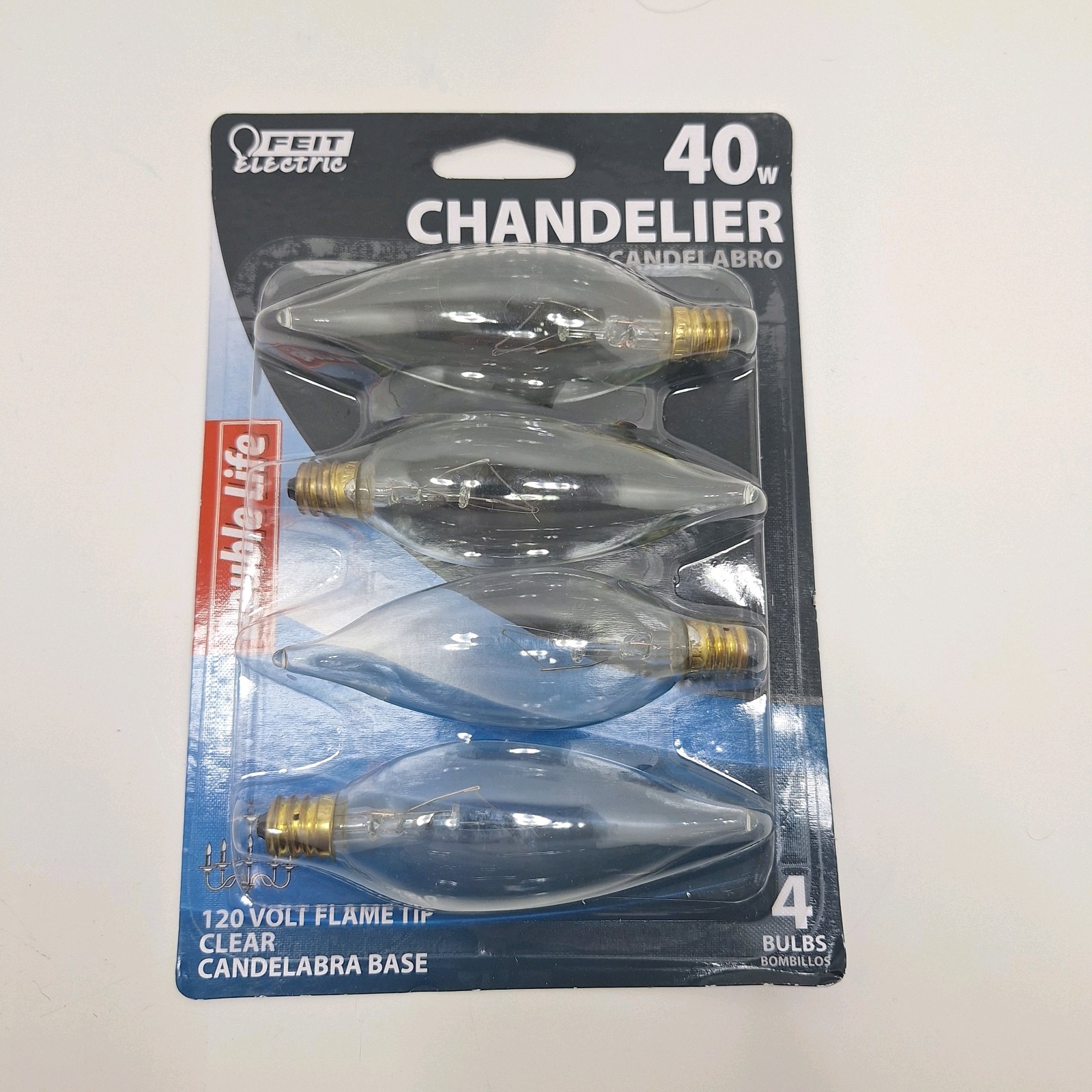 40 W Light Bulbs Candelabra Base-9922
