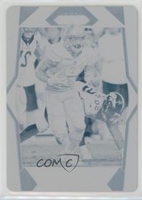 2017 Panini Prizm Printing Plate Cyan 1/1 Marquise Goodwin #57 0s3