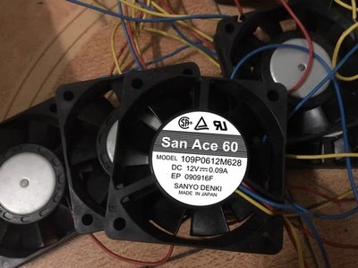 1 pc.   Fan 109P0612M628 DC12V 0.09A 6015 6CM 3 wire cooling fan *pz