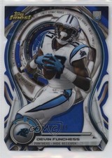 2015 Topps Finest Atomic Rookie Die-Cuts Blue Refractor /299 Devin Funchess ii1