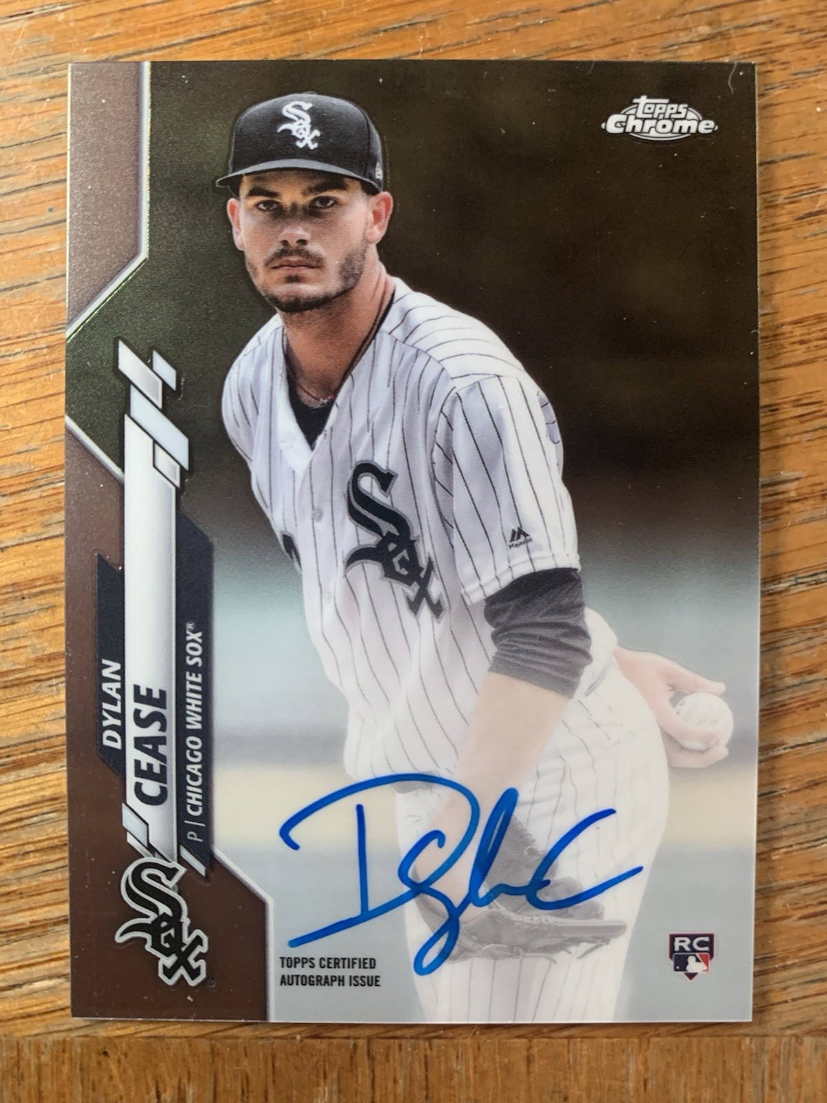 2020 topps chrome auto Dylan Cease RC #RA-DCE Chicago White Sox