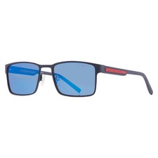 Tommy Hilfiger Blue Multilayer Rectangular Men's Sunglasses TH 2087/S 0FLL/VI 57