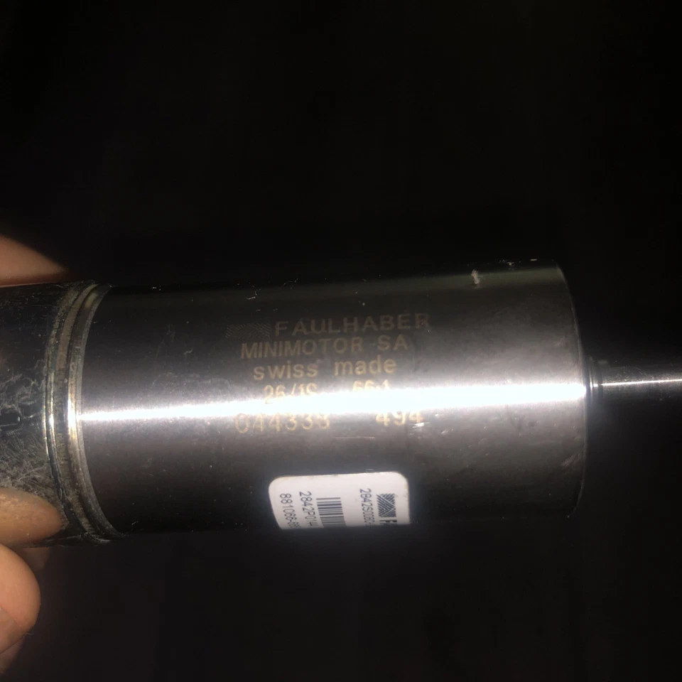 Lote de 4 Mini Motor Faulhaber 2842S006C 26/1S 66:1 DC Foto 4 de 4