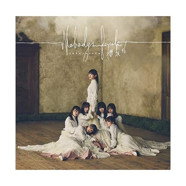 CD Nobody's fault (Standard Edition) Japan Sakurazaka46 Music (1 CD) SRCL-11 FS