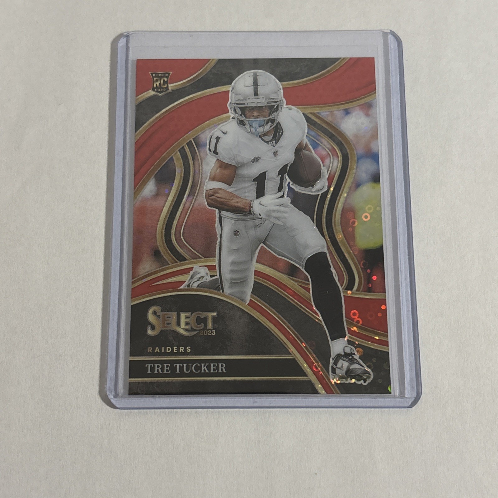 2023 Panini Select Tre Tucker Red Disco Club Level Rookie RC /49