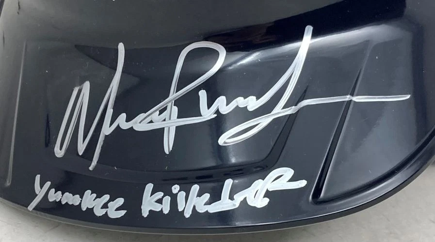 Manny Ramirez Signed New York Yankees Full Size Batting Helmet Yankee Killer BAS - Image 2 of 4