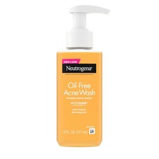 Neutrogena Oil-Free Acne Face Wash, Breakout Prone Skin Facial Cleanser with 2