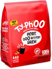 Tea • 440 Black Tea Bags • Refreshing Everyday Blend • Bold & Full-Flavoured • V 0.02 per strip