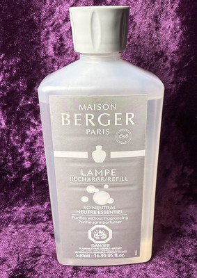 Maison Berger So Neutral Lampe Paris Home Fragrance Refill 16.9 oz