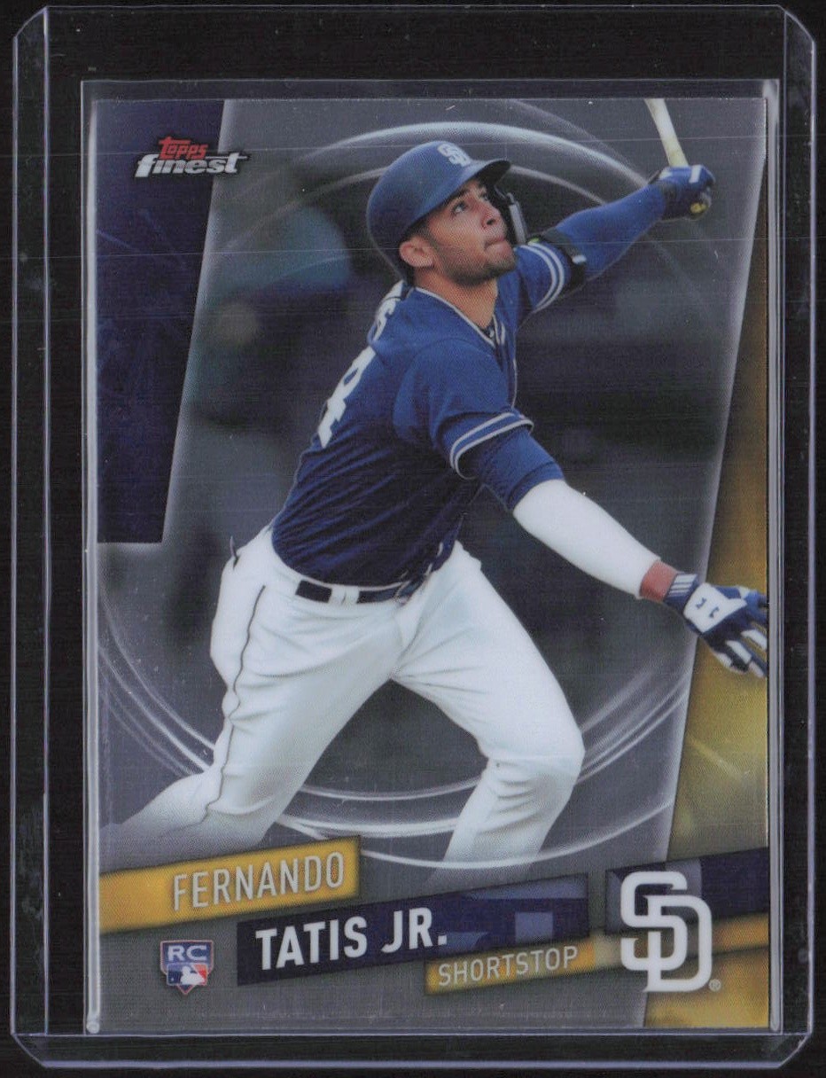 2019 Finest #85 Fernando Tatis Jr. Rookie