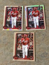 2025 Topps Chrome Rece Hinds 253 Cincinnati Reds Refractor RC (ALL SHIP)