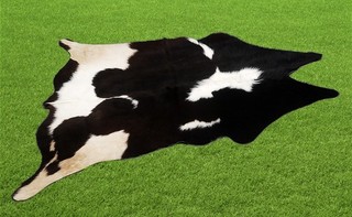 Tappeti in pelle di mucca 100% nuovi zona pelle di mucca (43" x 43") pelle di mucca SA 2668