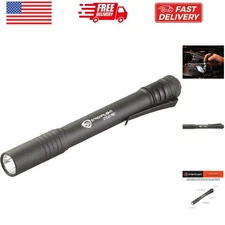 Stylus Pro 100-Lumen Penlight with 2 AAA Alkaline Batteries, Black