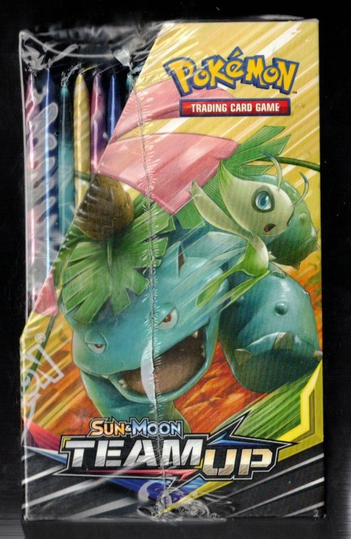 Pokemon Sun & Moon Team Up Booster Box Factory Sealed 36 Packs