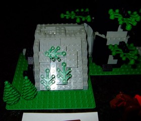 Vintage Lego # 6066 Camouflaged Outpost