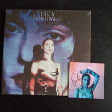 BIRDY PORTRAITS LP & SIGNED ART CARD..VINYL IS NEW & SEALED