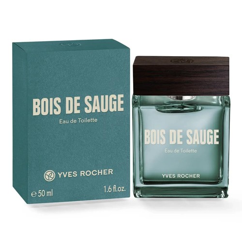 Yves Rocher Bois de Sauge Eau de Toilette for Men 1.7 fl.oz. - Picture 2 of 4