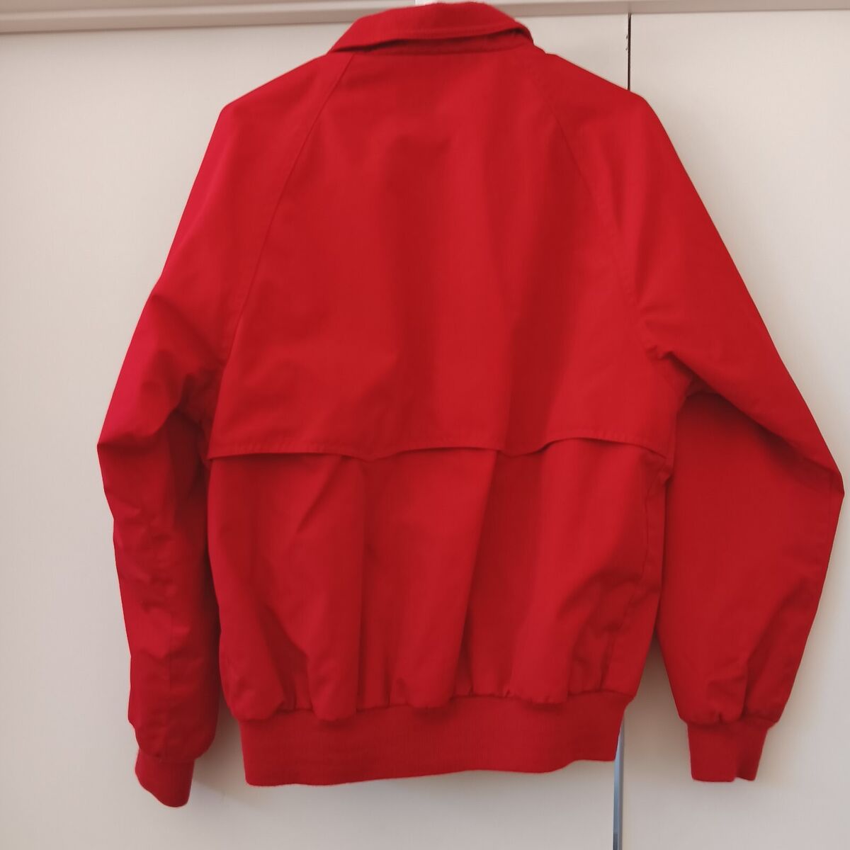 Eddie Bauer Men Derby Jacket Full Zip Small Plaid Lined Red Eddie Bauer Men Derby Jacket Full Zip Small Plaid Lined Red