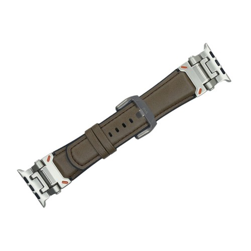 Correa para Apple Watch Ultra 2 10 9/8/7/6/SE Lazo 42/44/45/46/49 mm Cuero - Imagen 6 de 12