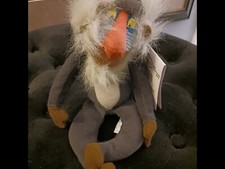 Vintage Disney Rafiki, The Lion King Beanie - in Great Condition 