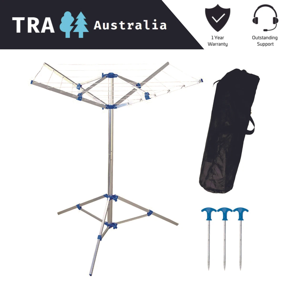 Portable clothesline big w hot sale