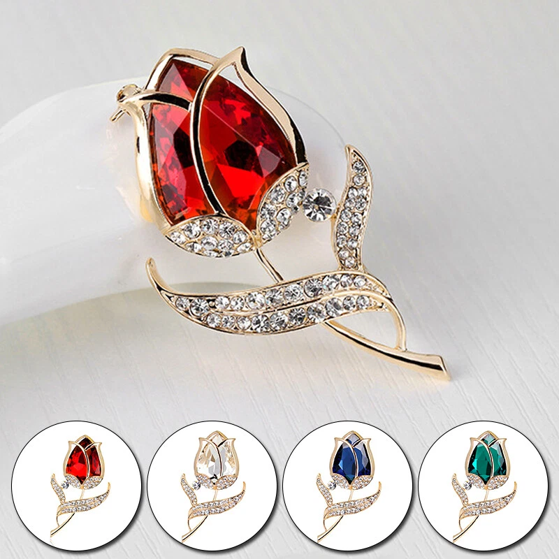Tulip brooch deals